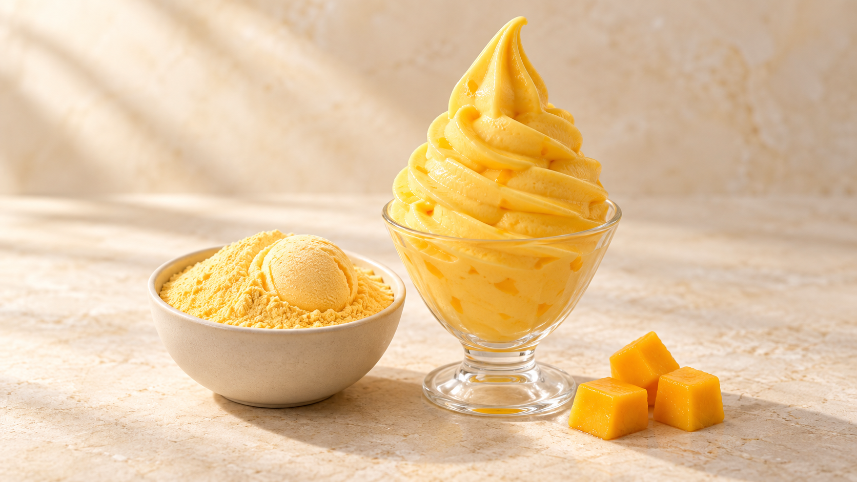 Dyo Softy Mix Mango Flavour for commercial food production